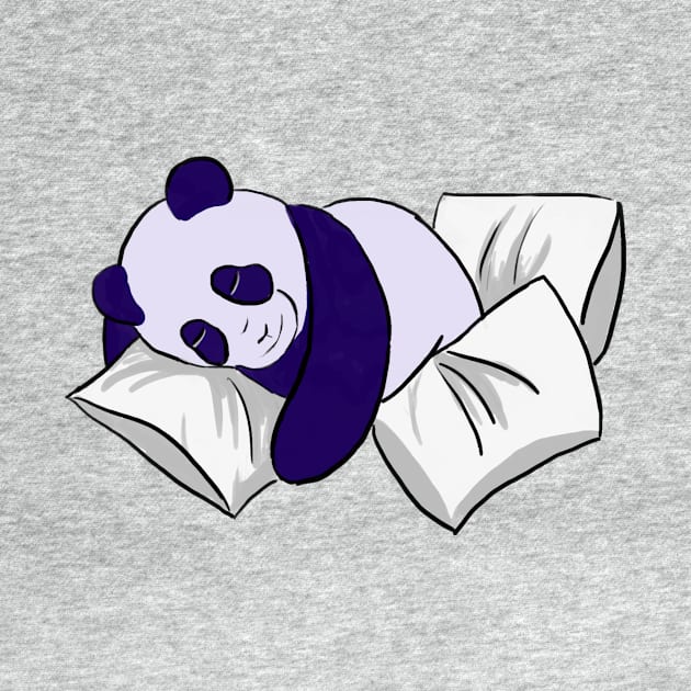 Sleeping Panda by joyfuljennyberry